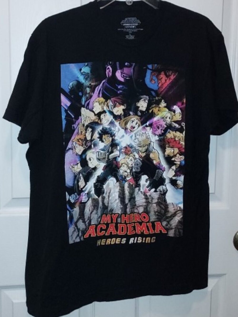 My Hero Academia HEROES RISING 💪 💥 SHIRT ❤️ Mens/Adult Sz L